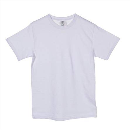 Playera Unisex Chica 68x44cm Aprox - Blanco