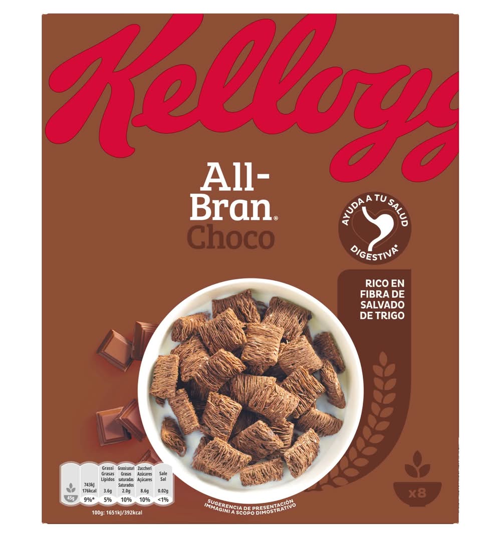 All bran chocolate · Kellogg's (375 g)