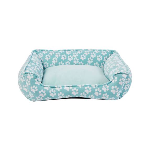 Top Paw Value Bed Paws Cuddler Dog Bed (blue)