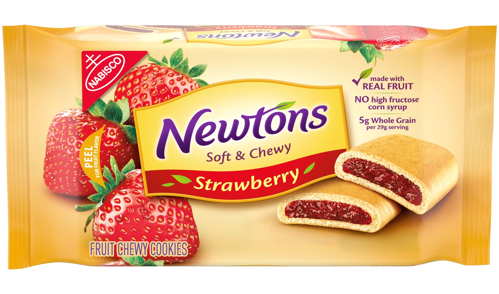 Newtons Strawberry Soft & Chewy Fruit Cookies (10 oz)