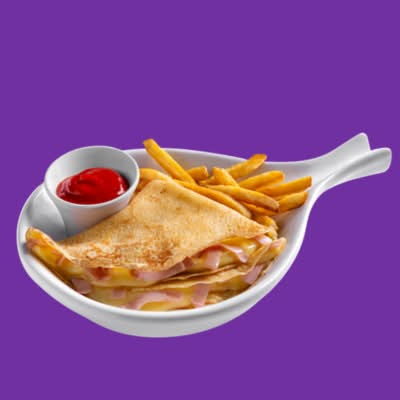 Crepa de Jamón y Queso