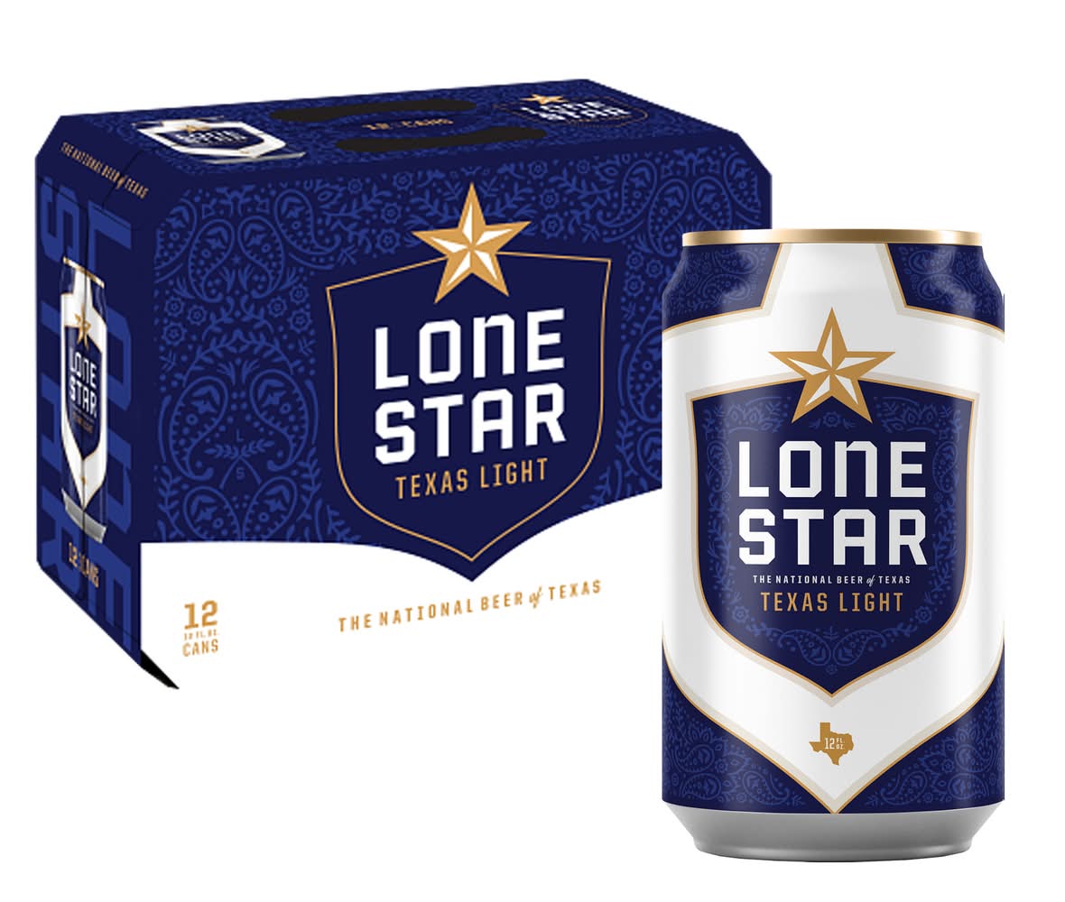 Lone Star Light Domestic Beer (12 x 12 fl oz)