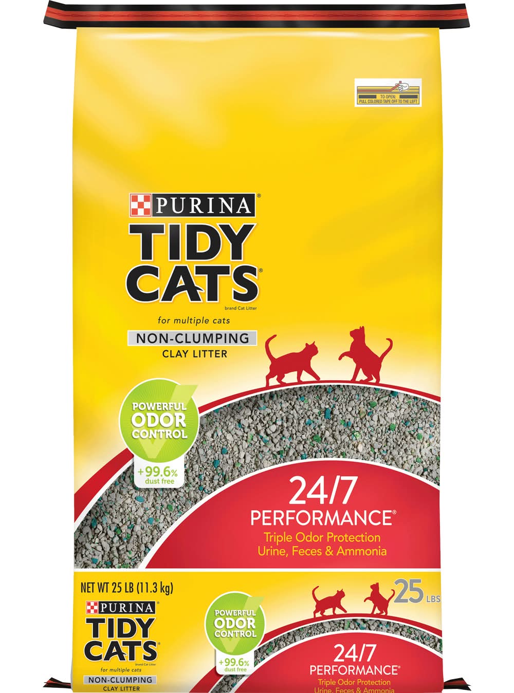 Purina Tidy Cats Cats Non-Clumping Clay Cat Litter (25 lbs)