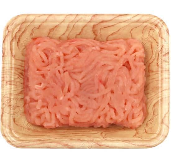 青森県産桜姫鶏ひき肉　皮なしむね（解凍肉含む）１２５ｇ～１８０ｇの商品をお届けします
