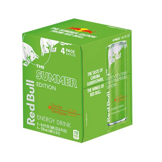 Red Bull Curuba Elderflower 8.4oz 4 Pack