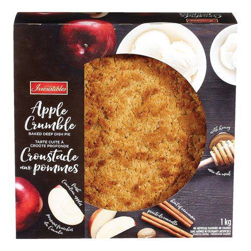 Irresistibles Apple Crumble Baked Deep Dish Pie (1 kg)