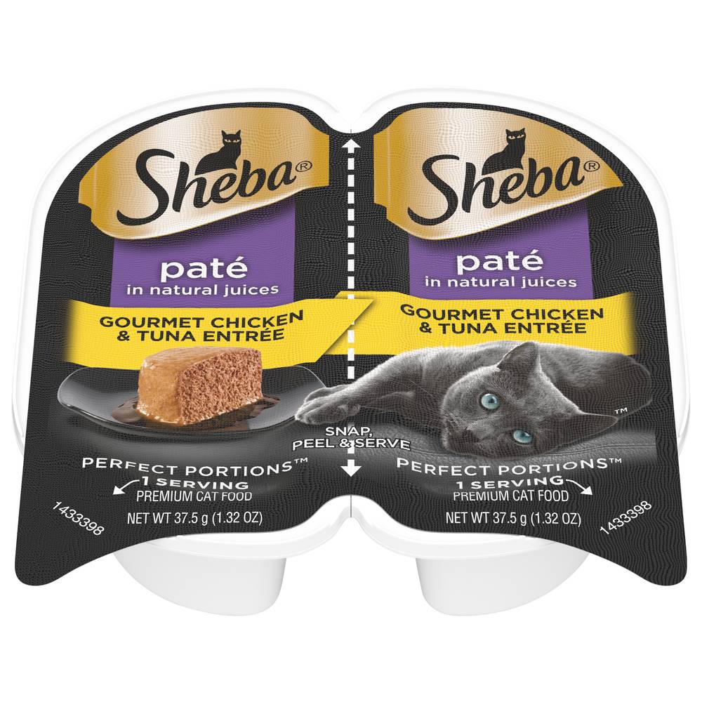 Sheba Perfect Portions Paté Wet Cat Food (2 ct)