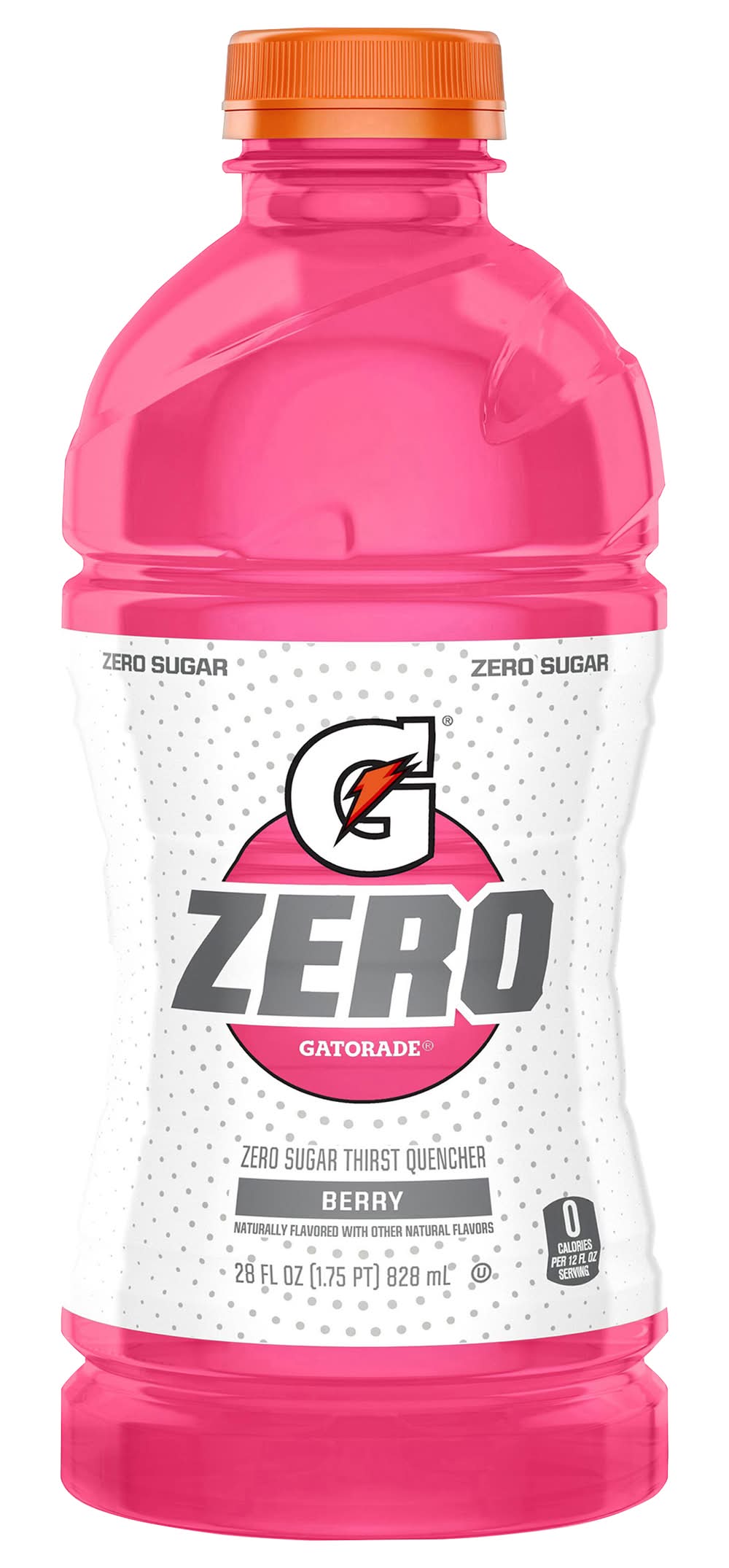 Gatorade Zero Sugar Thirst Quencher Sports Drink, Berry (28 fl oz)