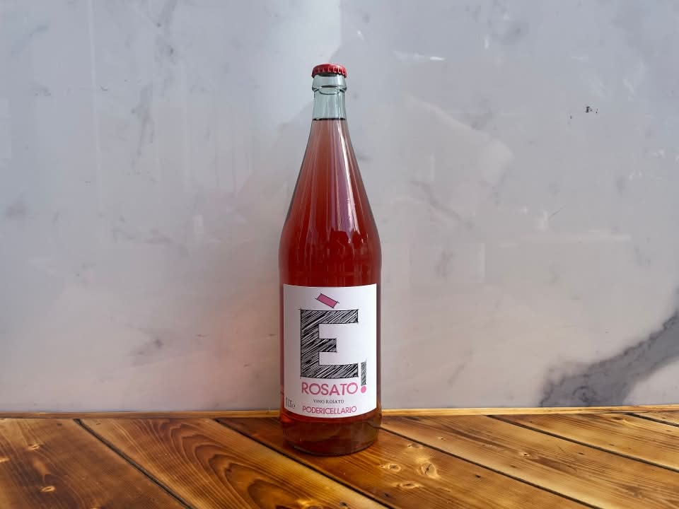 Cellario E'Rosato NV, 1 L Rose Wine Bottle (13% ABV)