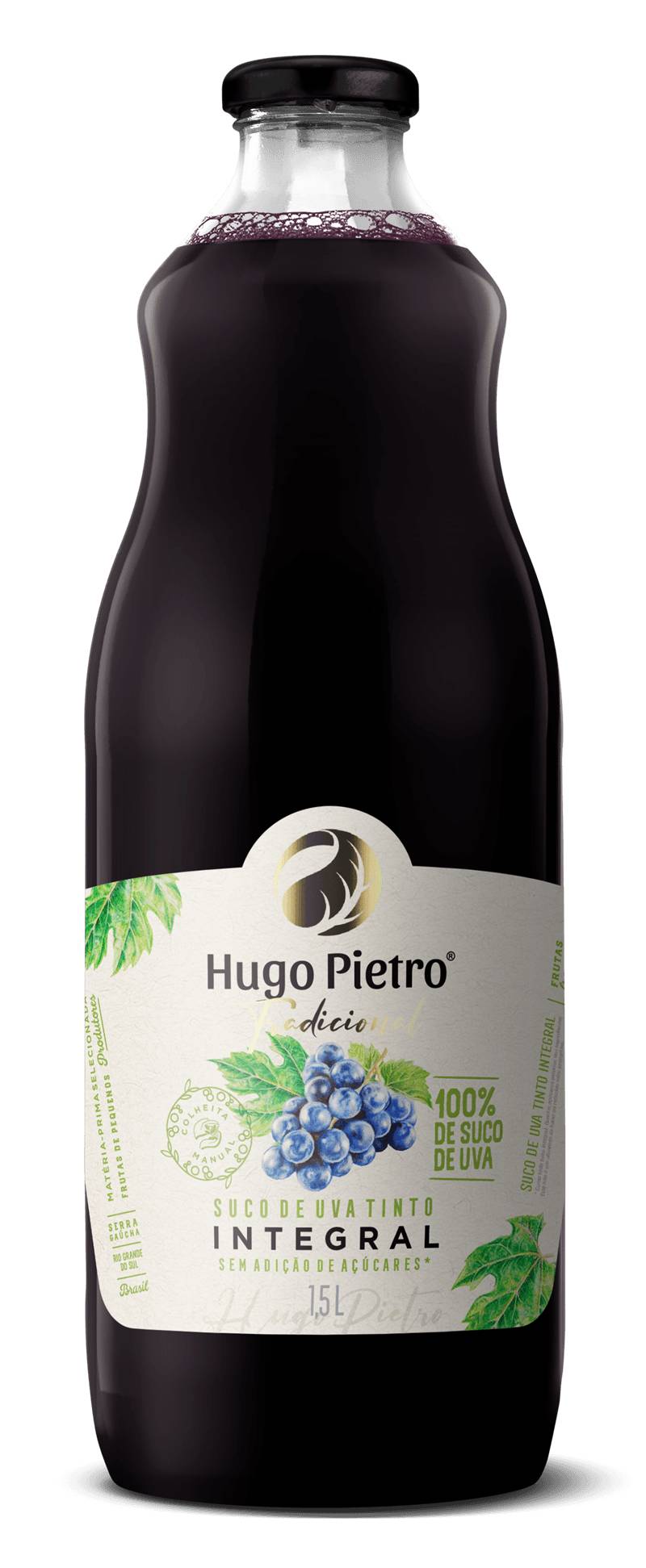 Hugo pietro suco de uva tinto integral tradicional (1.5 l)