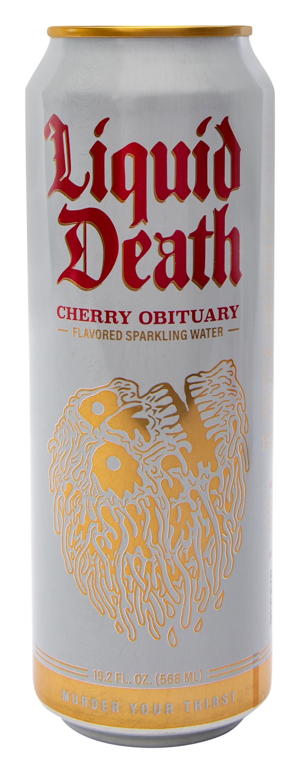 Liquid Death 19.2 oz King Size Can Cherry Obituary