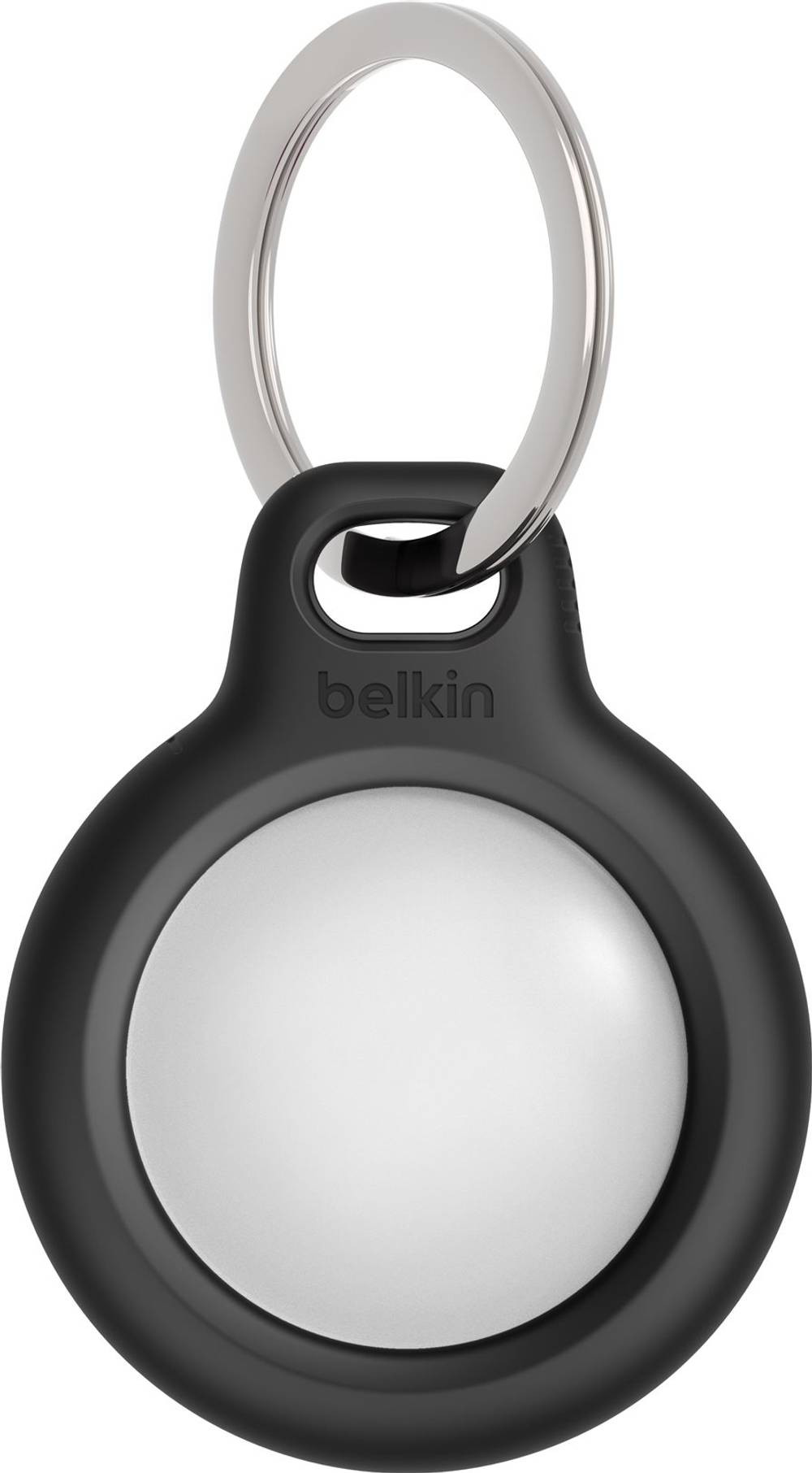 Belkin Air Tag Secure Holder With Key Ring, Black