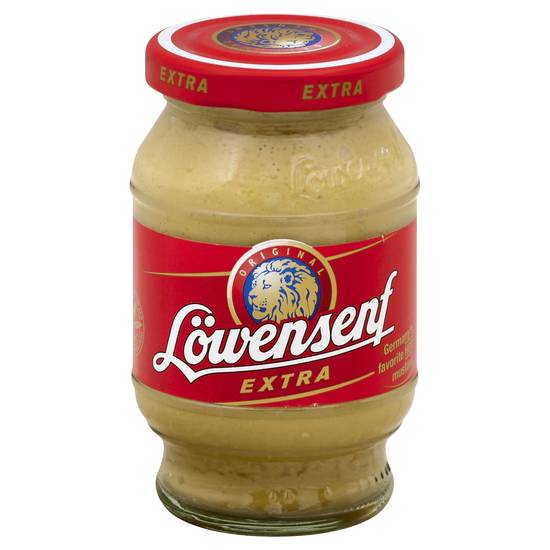 Lowensenf Extra Hot Mustard (9.3 oz)
