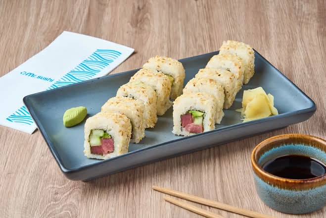 Sushi California Maki Atún - Atún Fresco con Ajonjolí