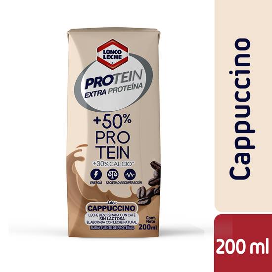 Loncoleche leche protein cappuccino (caja 200 ml)