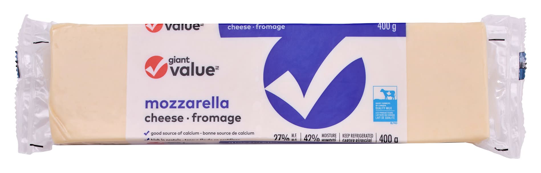 Giant Value Mozzarella Cheese (400 g)