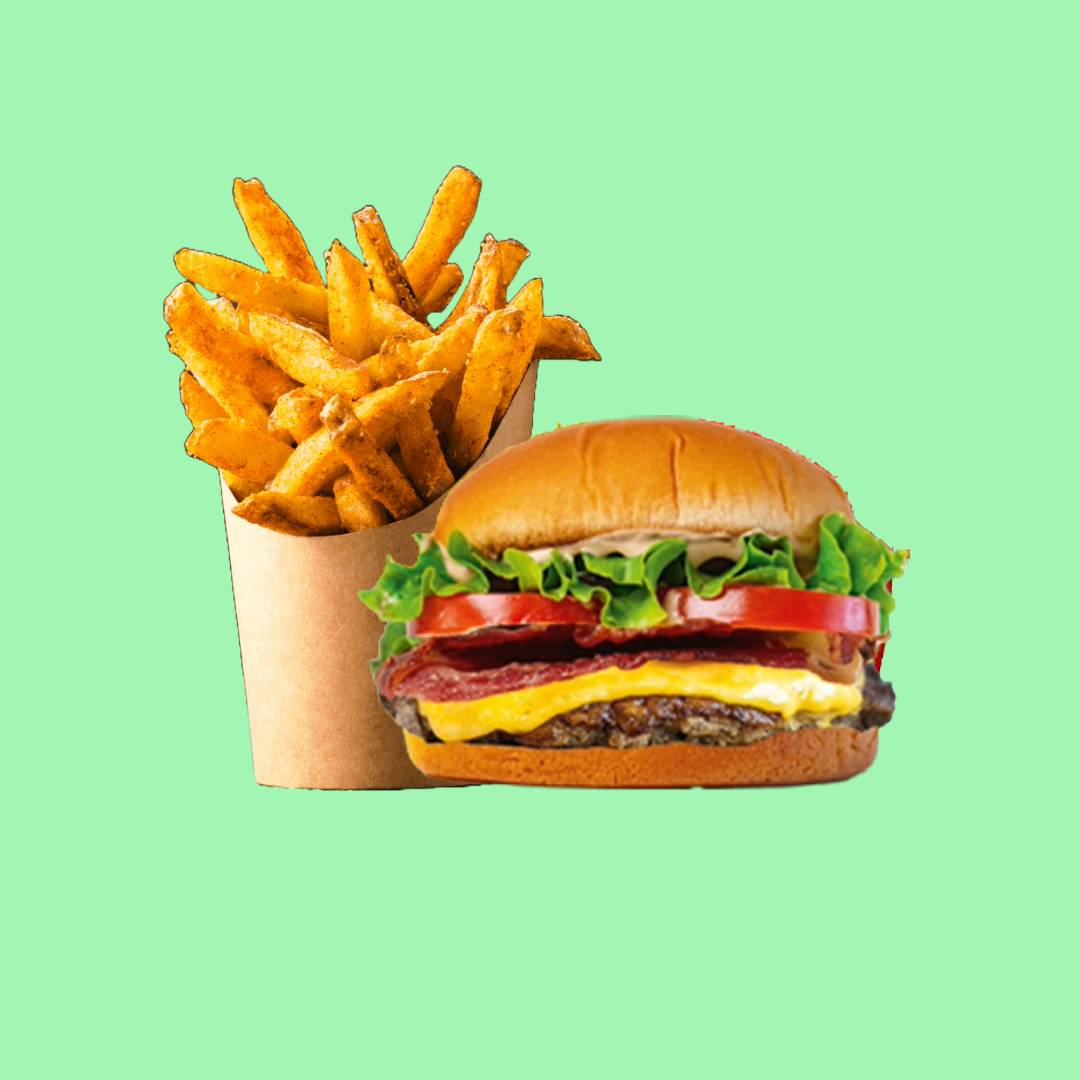 Smoked Shake Burger 🥓🍔🍟