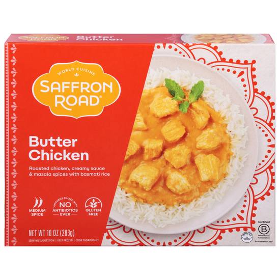 Saffron Road Mild Butter Chicken With Basmati Rice