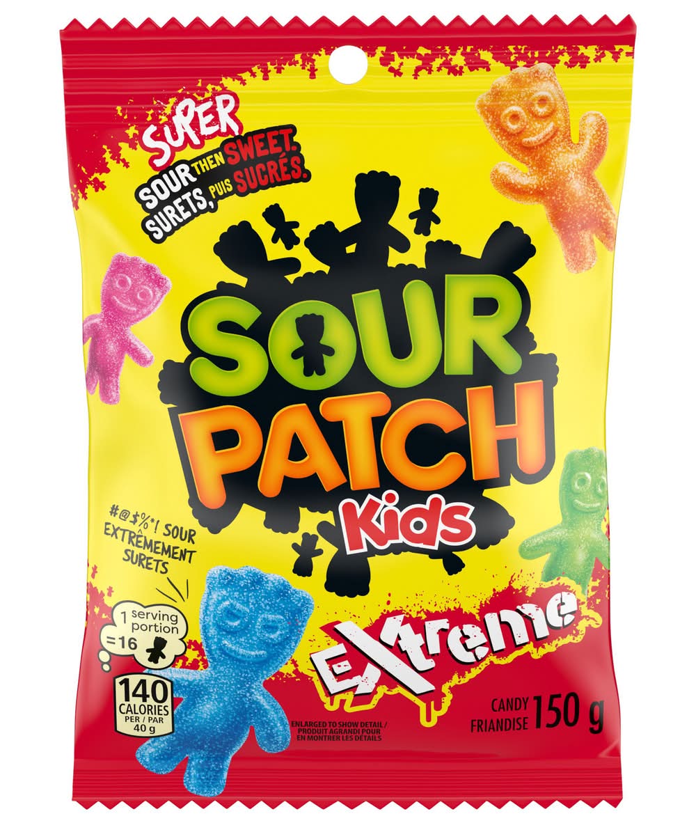 Sour Patch Kids Extreme Sweet Soft & Chewy Candy (150 g)