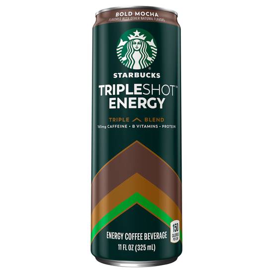 Starbucks Tripleshot Energy Coffee Beverage Bold Mocha (11 fl oz)