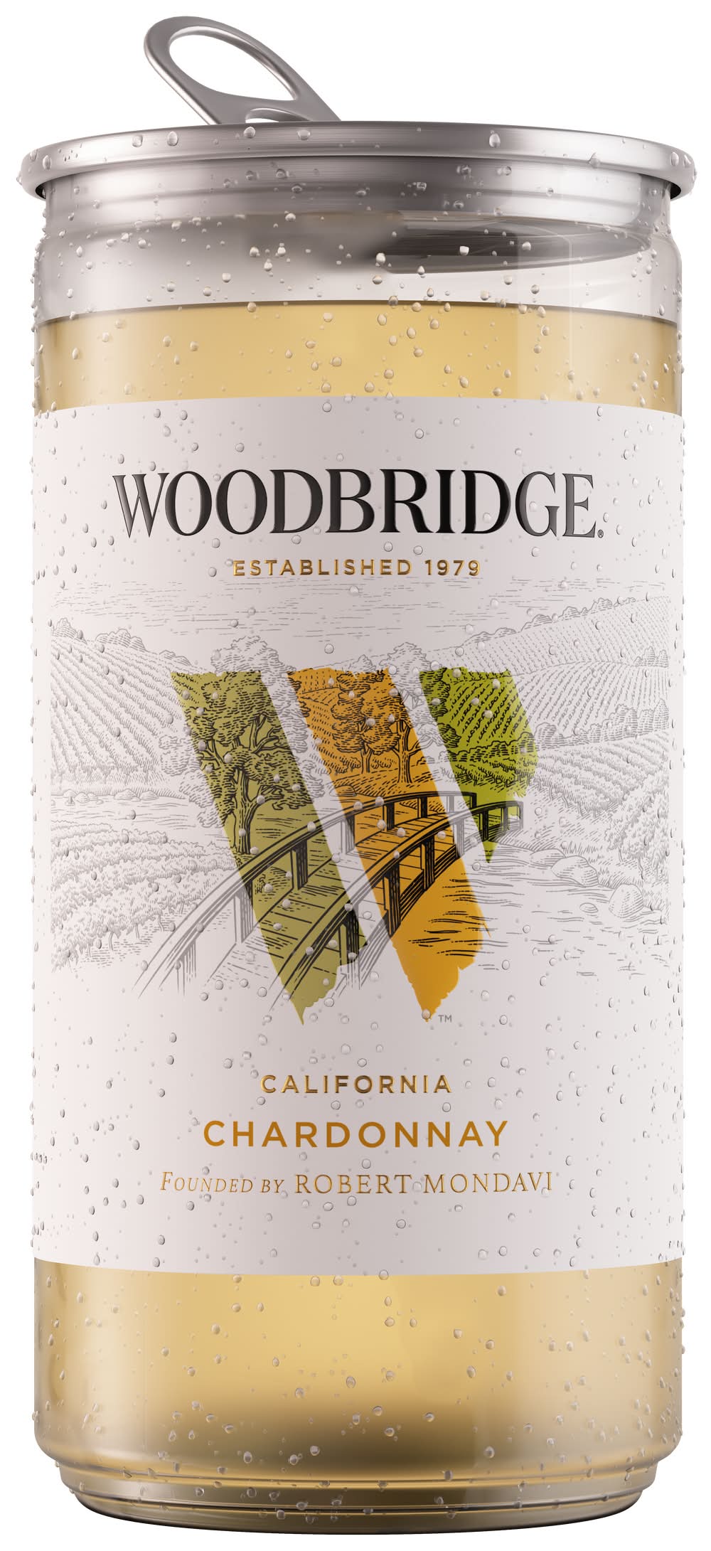 Robert Mondavi Winery Woodbridge California Chardonnay Wine (185 ml)