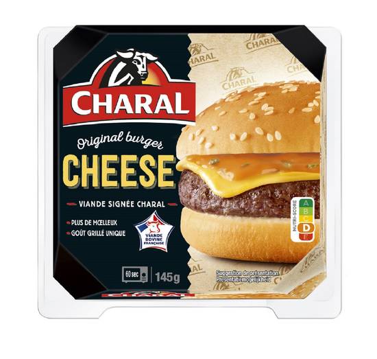 Charal - Cheese burger à réchauffer
