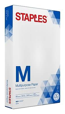 Staples Multipurpose Paper (white)