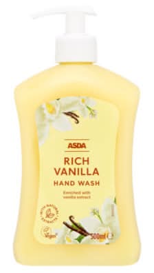 ASDA Vanilla, Rich Hand Wash (500ml)