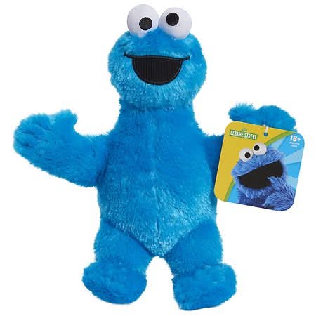 Sesame Street Friends Elmo Plush, 8 in, Red