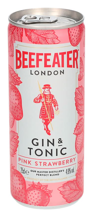 Beefeater - Beefeater pink & tonic, garrafa de 250 ml
