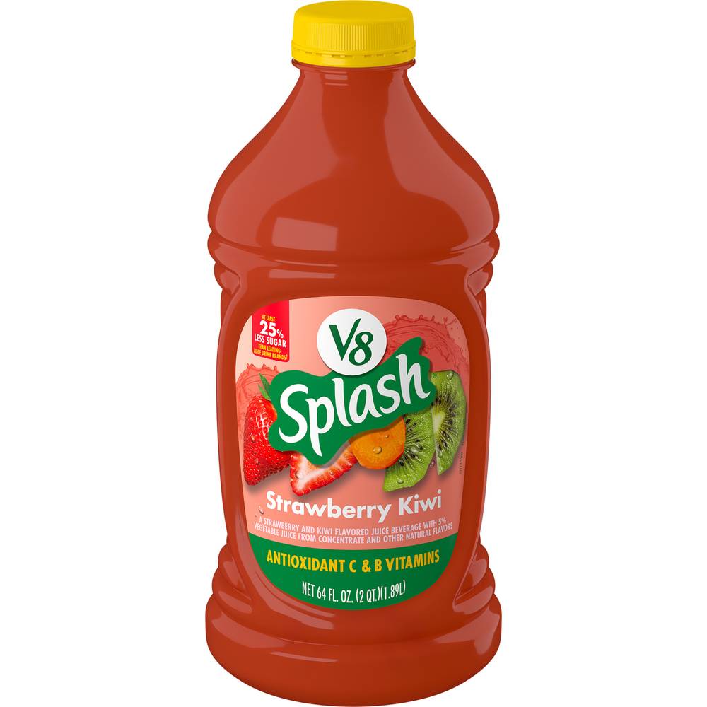 V8 Splash Strawberry Kiwi Juice (64 fl oz)