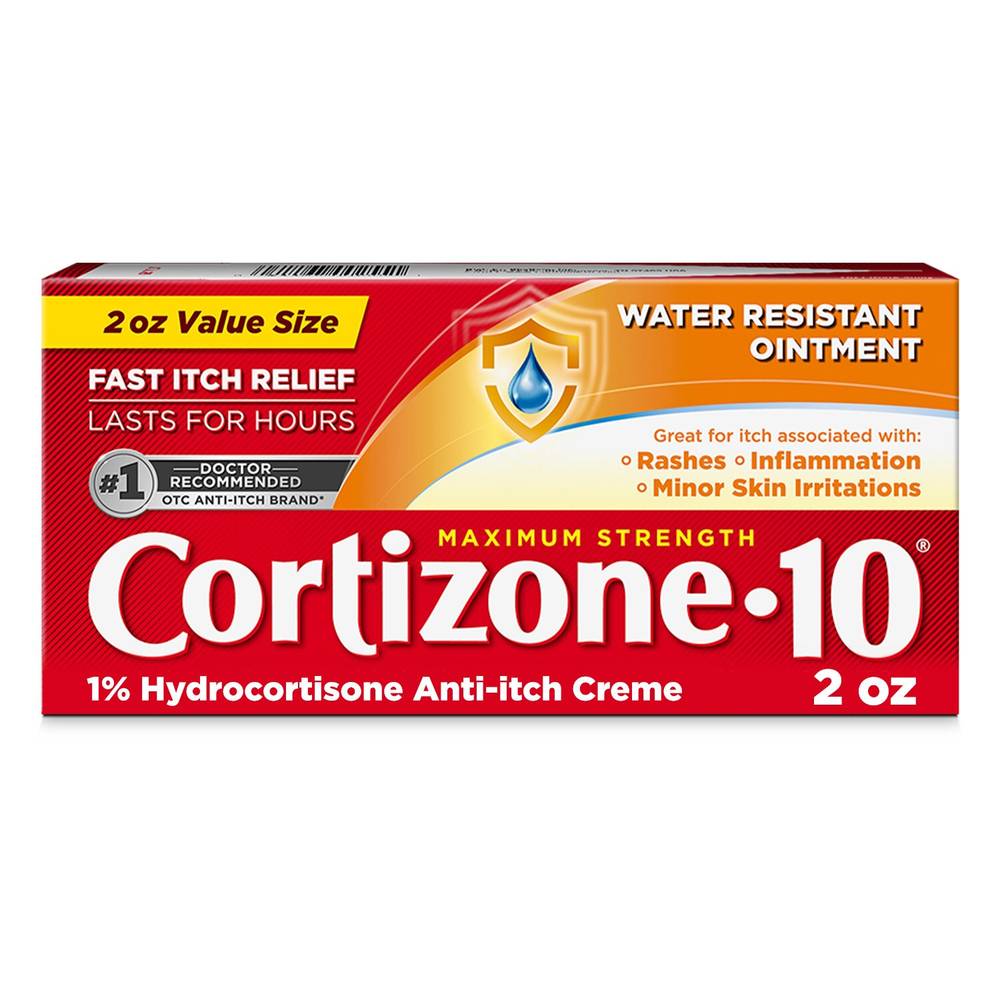 Cortizone 10 Maximum Strength Anti-Itch Ointment, 2 Oz