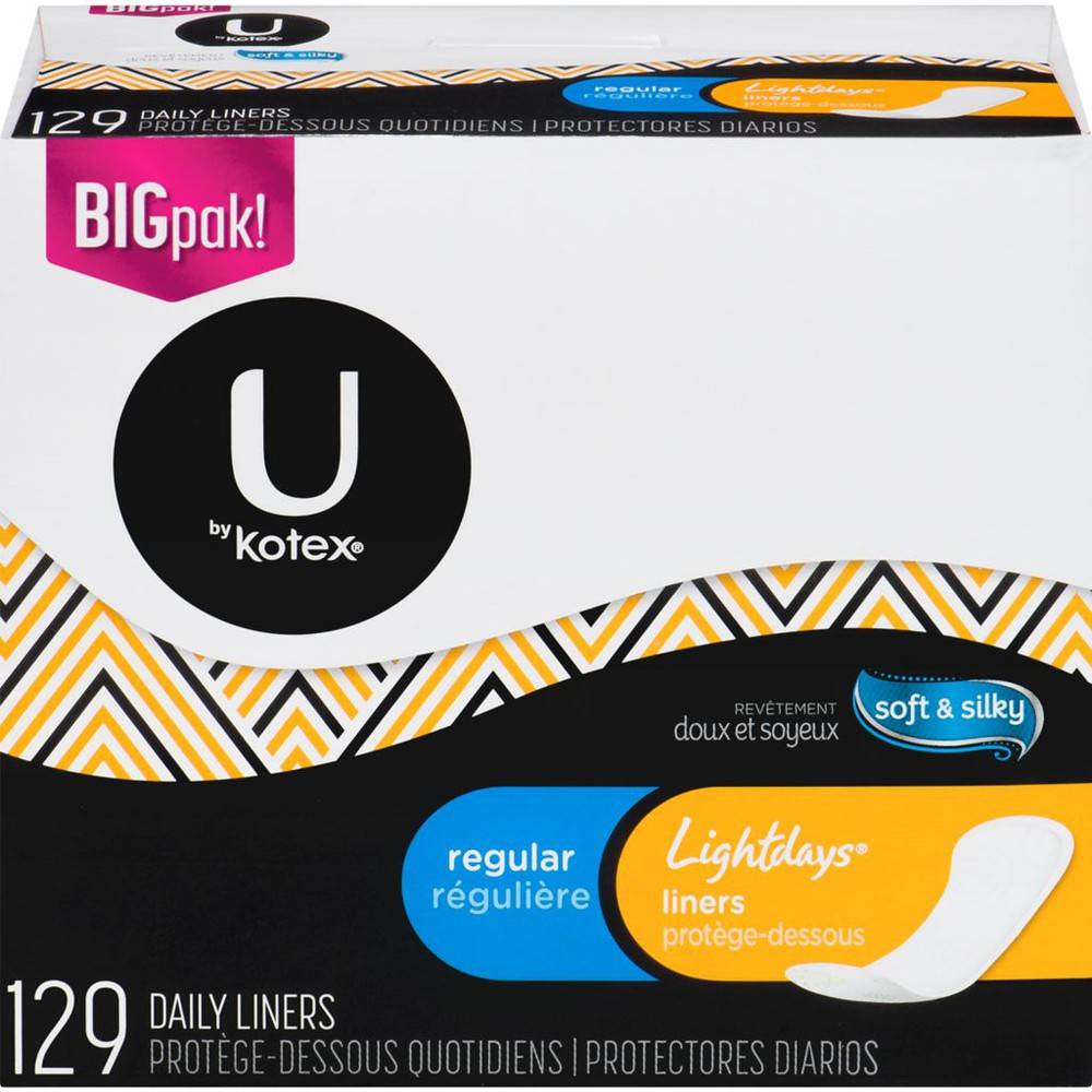 U by Kotex Lightdays Liners Regular (300 g)