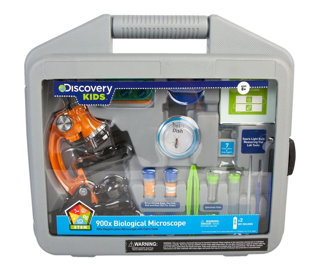 Explore Scientific Discovery the Extraordinary With 900x Microscope Set