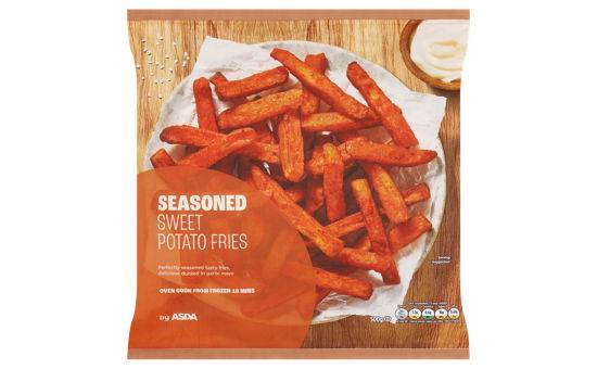 Asda Seasoned Sweet Potato Fries 500g