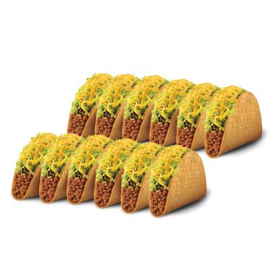 12 Pack Crunchy Tacos