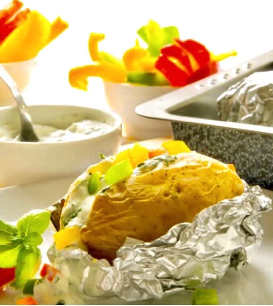 Jacket Potato Tuna Mayonnaise and Sweetcorn
