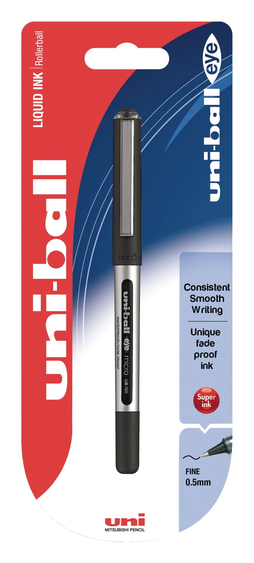 Esferográfica Uni Eye Micro Ub-150 Pt