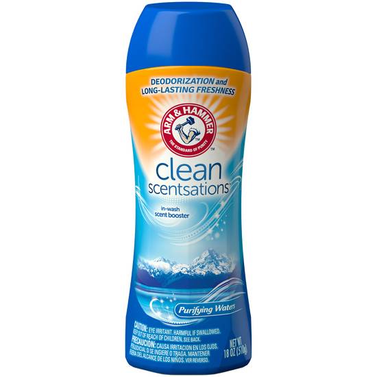 Arm & Hammer Clean Scentsations In-Wash Scent Booster Purifying Waters (18 oz)