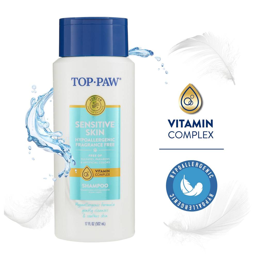 Top Paw Sensitive Skin Hypoallergenic Dog Shampoo