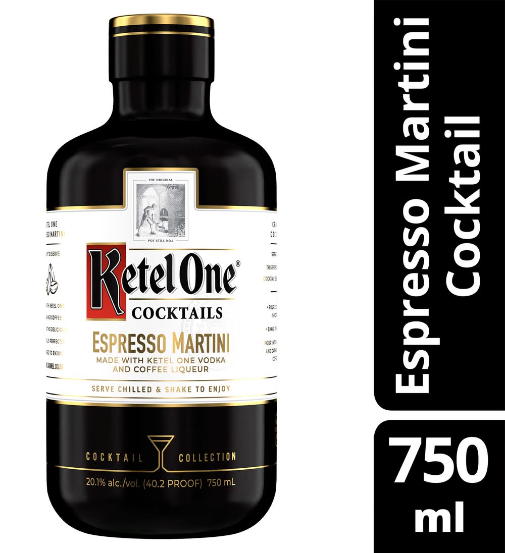 Ketel One Cocktails Espresso Vodka Martini (750 ml)