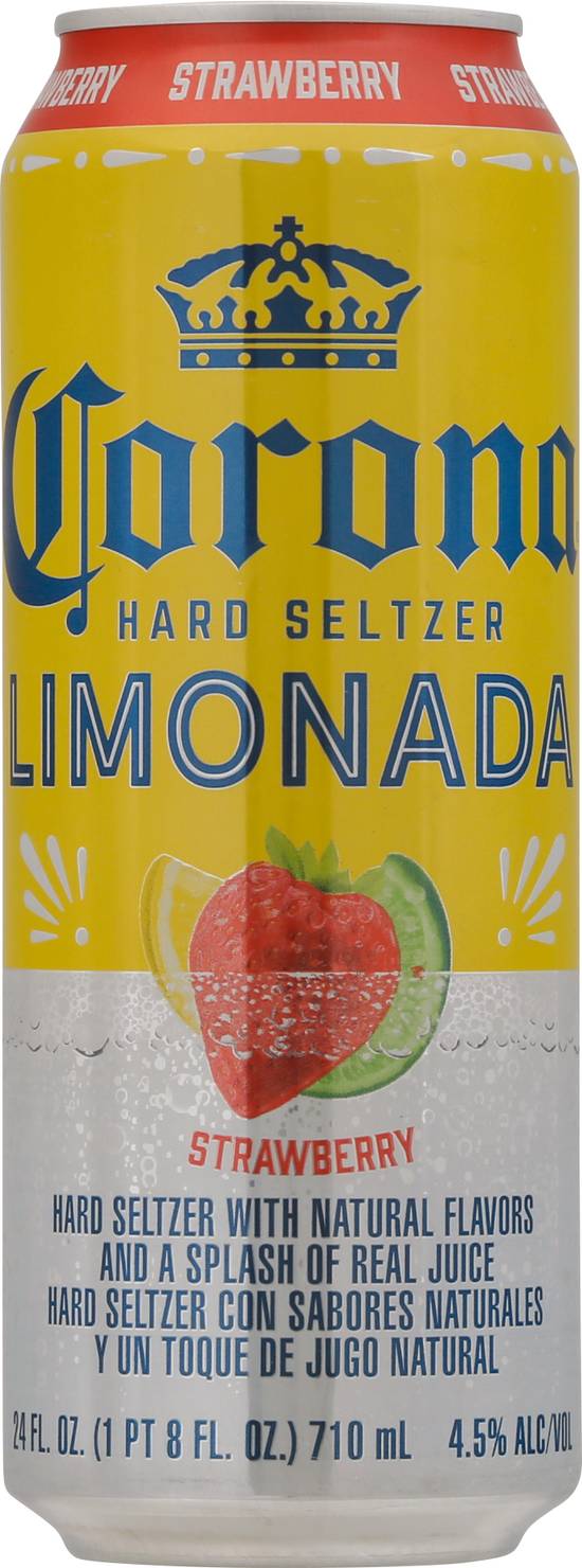 Corona Limonada Strawberry Hard Seltzer (24 fl oz)