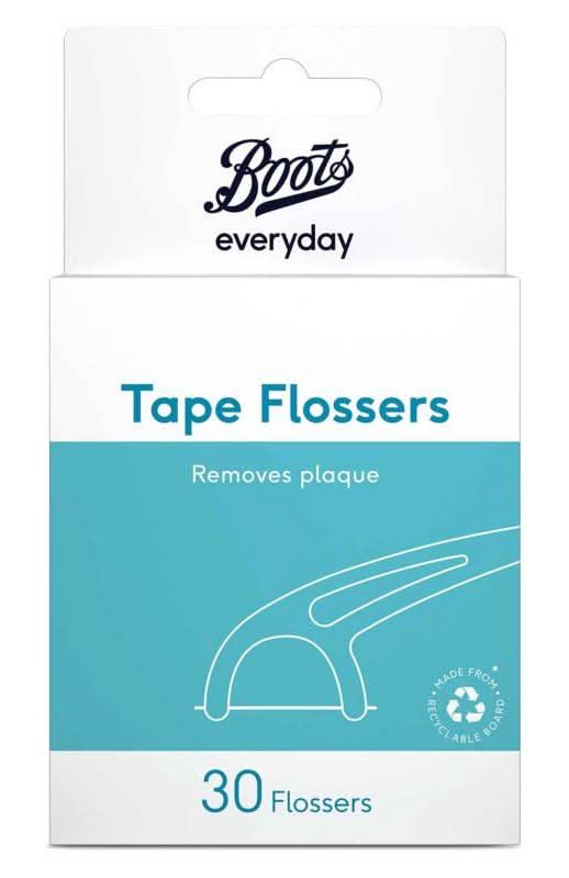 Boots Everyday Silky Tape Disposable Flossers (30 pack)