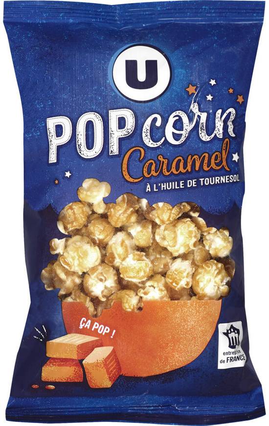 Les Produits U - Pop corn (caramel)