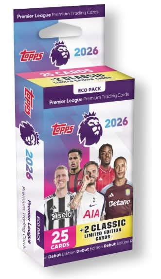 Topps Premier League 2025/26 Trading Card (25 pack)