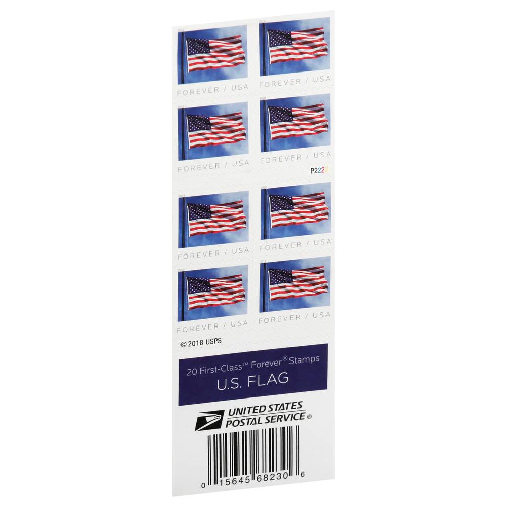 Usps Forever Us Flag Stamps (20 ct)