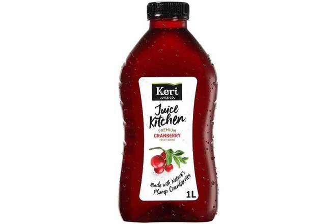 Keri 1L Premium Fruit Juice Cranberry