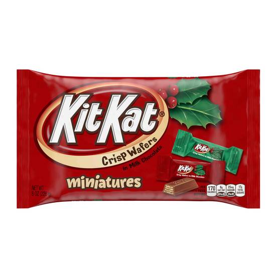 Order Kit Kat Holiday Miniatures - 8 oz food online from Rite Aid store, Oceanside on bringmethat.com