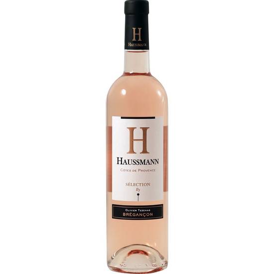 Côte de provence H Haussmann rosé Haussmann 75cl