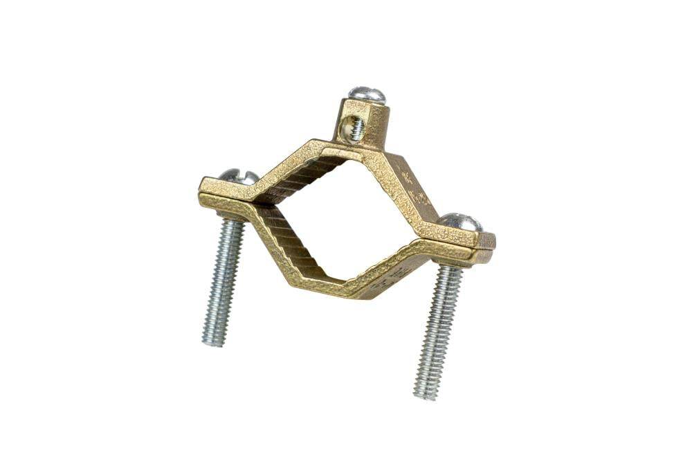 PRO-FLEX 1/2-in CSST Brass Bonding Clamp | PFBCABC